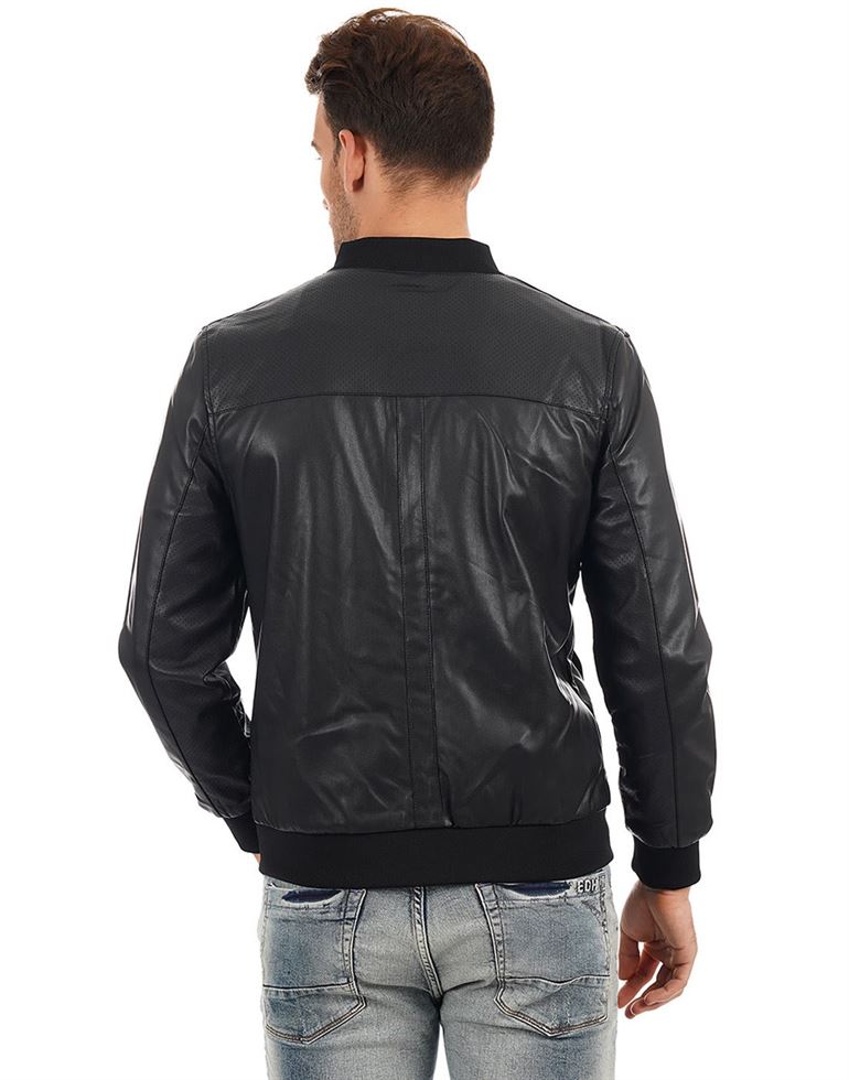 Indian Terrain Men Casual Wear Solid Jacket